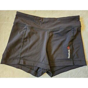 Reebok Womens Speedwick Running Shorts Size S Elastic Waist Black Athletic Gym